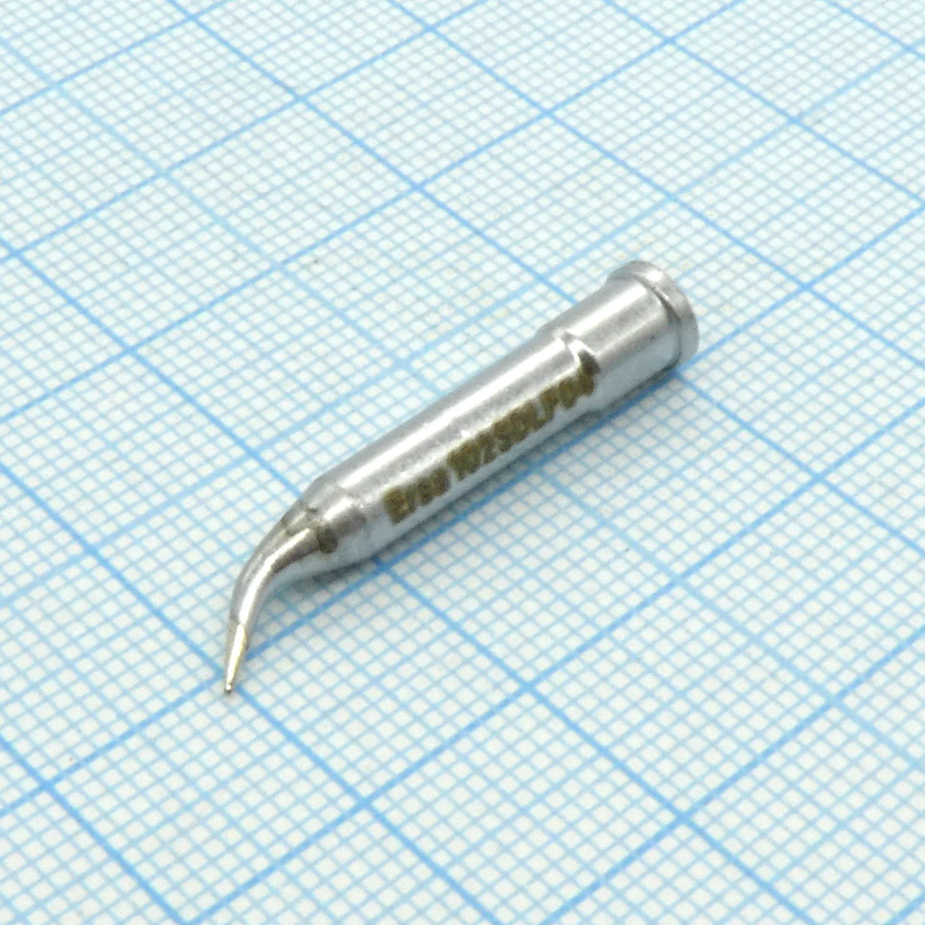 0102SDLF04 - Жало паяльное для паяльников ERSA I-Tool, I-Tool Nano, I-Tool Pico, изогнутый под углом 45° конус 0,4 мм