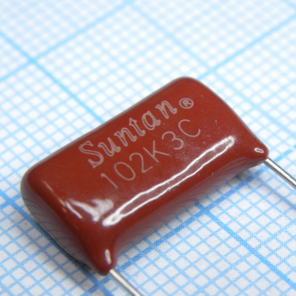 TS09003C102KSB0E0R - Конденсатор полипропиленовый 1600В 1000пФ  ±10% 19x6.4x11мм +85°C