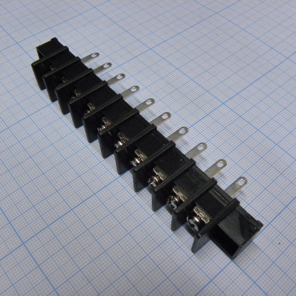 DG55H-A-10P-13-00A(H) - Барьерный клеммный блок 10 контактов. Серия DG55H-A