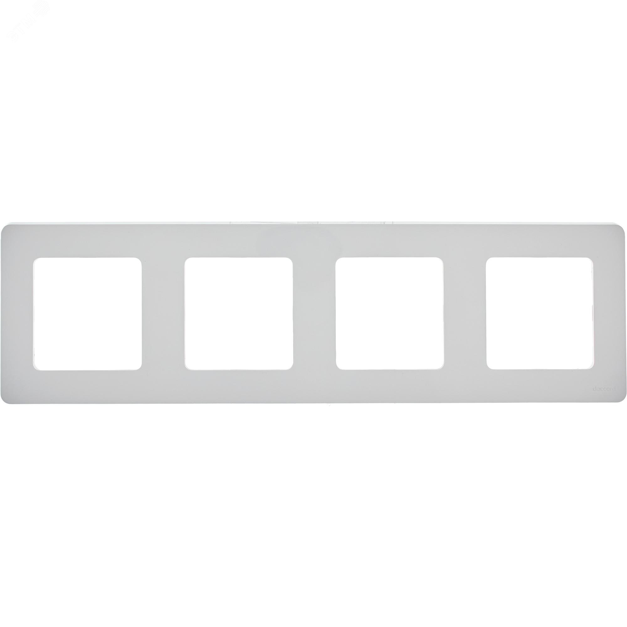 Рамка 4-м Inspiria бел. Leg 673960