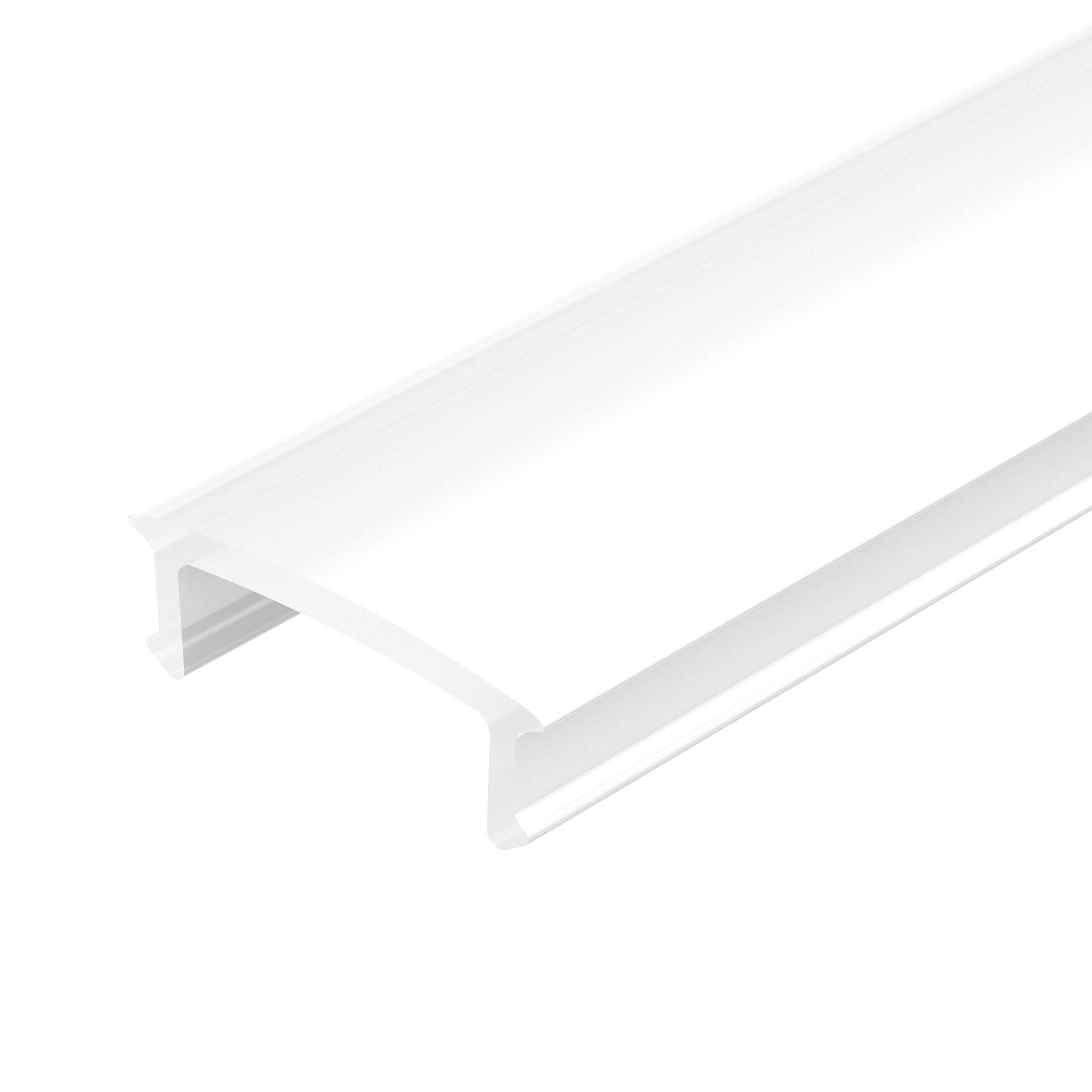 Экран ARH-FLAT-2000 Opal-PM 020893 - Матовый экран PMMA (светопропускание 60%) для профилей серии ARH: -FLAT, -STAIR-W47, -CON, -LINE-1716, -TRI-D, LINE-2315, LINE-2315-F, WALL-1849-DUAL, CEIL-REFLECT-DUAL. Плоский, длина 2000мм. Цена за 1м.