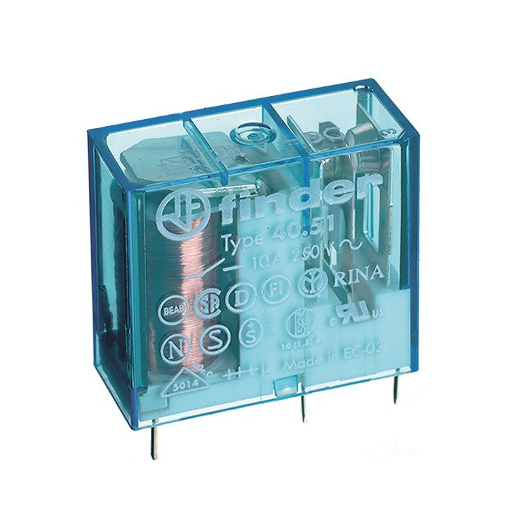 40.52.9.006.0000 - Миниатюрное реле 8А DPDT (два полюса-два напрвления) катушка 6В