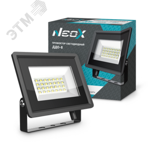 Прожектор светодиодный ДДО-8 20Вт 6500К IP65 2100лм 105лм/Вт 230В 4690612034010