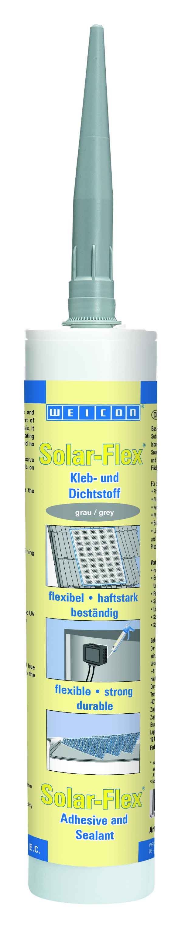 wcn13752290 - 10025038 WEICON Solar-Flex MS-Полимер (290 мл) Устойчив к УФЛ, серый