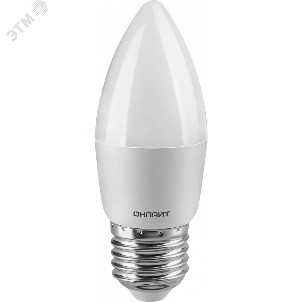 Лампа светодиодная 12вт OLL-C37-12-230-6.5K-E27-FR 26076