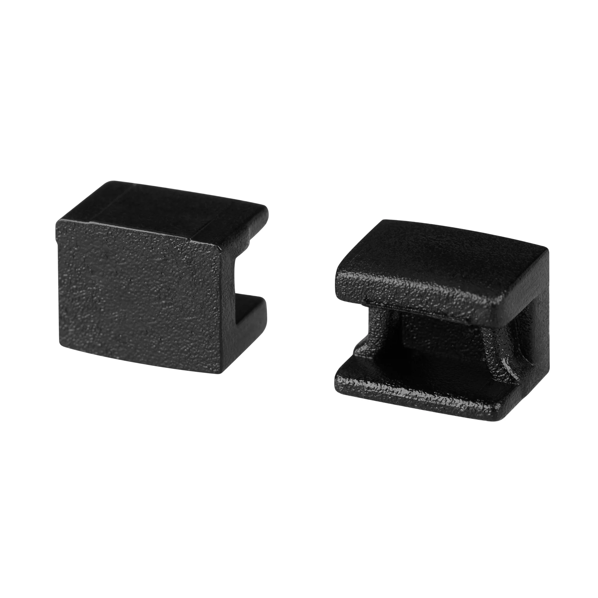Заглушка PLINTUS-FANTOM-BENT BLACK глухая 043662 - Пара глухих заглушек черного цвета для профиля PLINTUS-FANTOM-BENT при использовании силиконового экрана. Пластик, цвет - черный. В комплекте две заглушки. Цена за комплект.