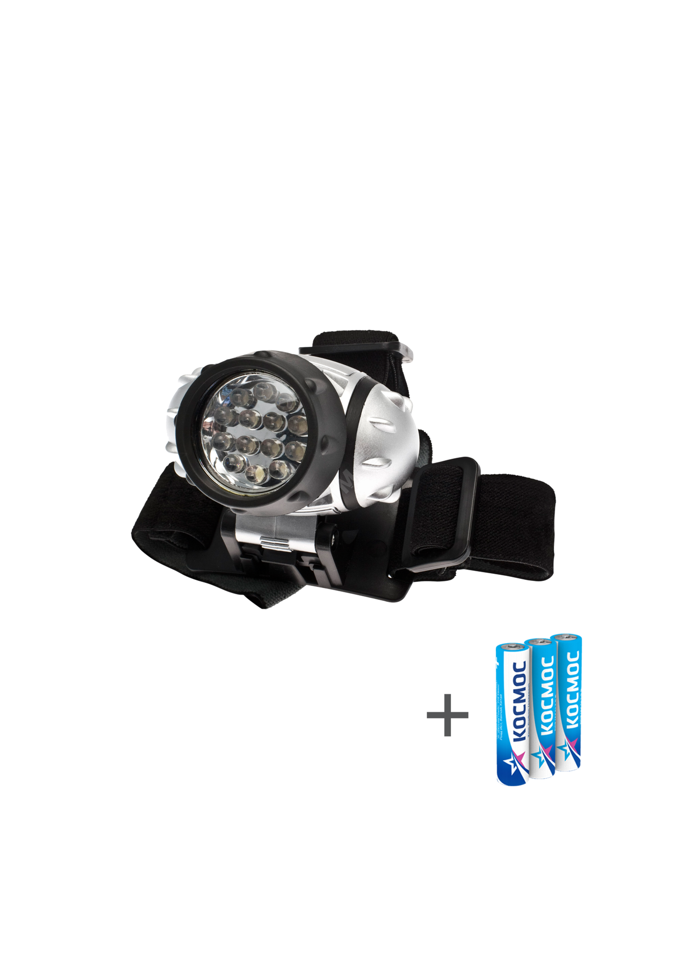 Фонарь налобный H14LED 14LED 3хAAA/R03 KOC-H14-LED