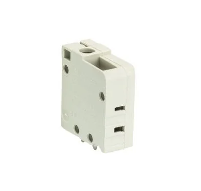 Клемма Wiecon 8285/ 1 TOP H - Клемма на печатную плату, подвод кабеля сбоку, 1 полюс, шаг: 5,08 мм, винтовая фиксация провода, без маркировки, 300V, 16А, цвет: серый, серия 8285 TOP V