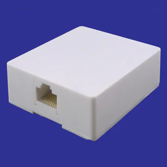 TJC-8P8C - Разъем RJ TJC-8P8C, 1 гнездо