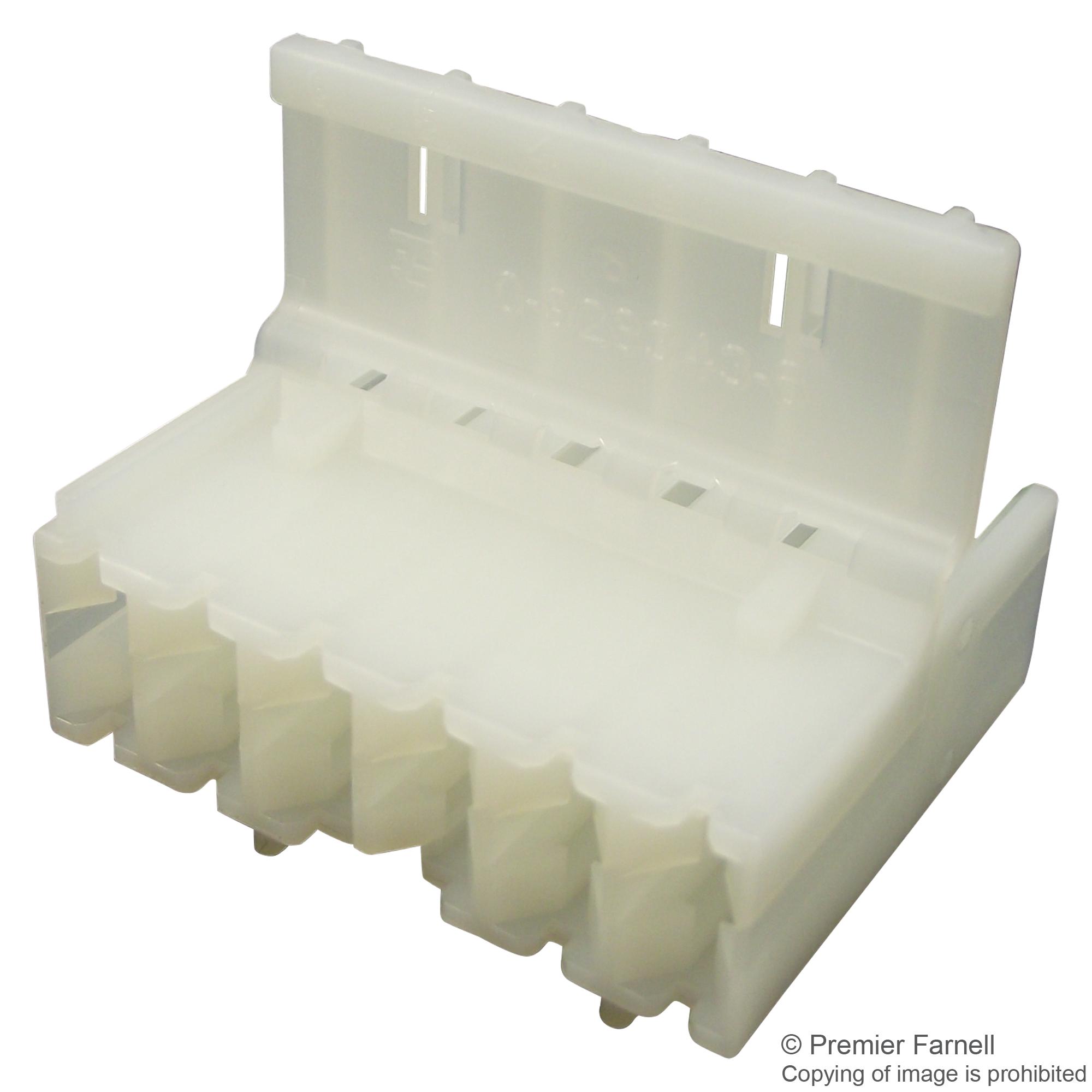 928343-6 - Корпус разъема розетка 6 контакт(-ов) 5мм прямой монтаж на кабель коробка/картон