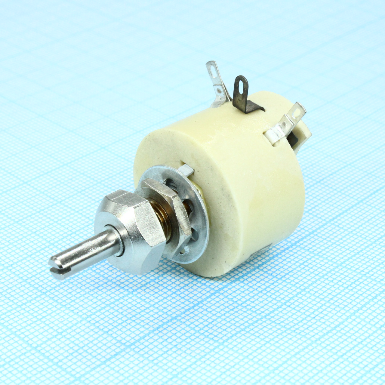 ППБ-3В    1К ±10% - Резистор переменный проволочный 1кОм ±10% 3Вт