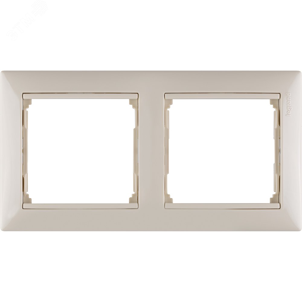 Рамка 2-м Valena горизонт. сл. кость Leg 774352