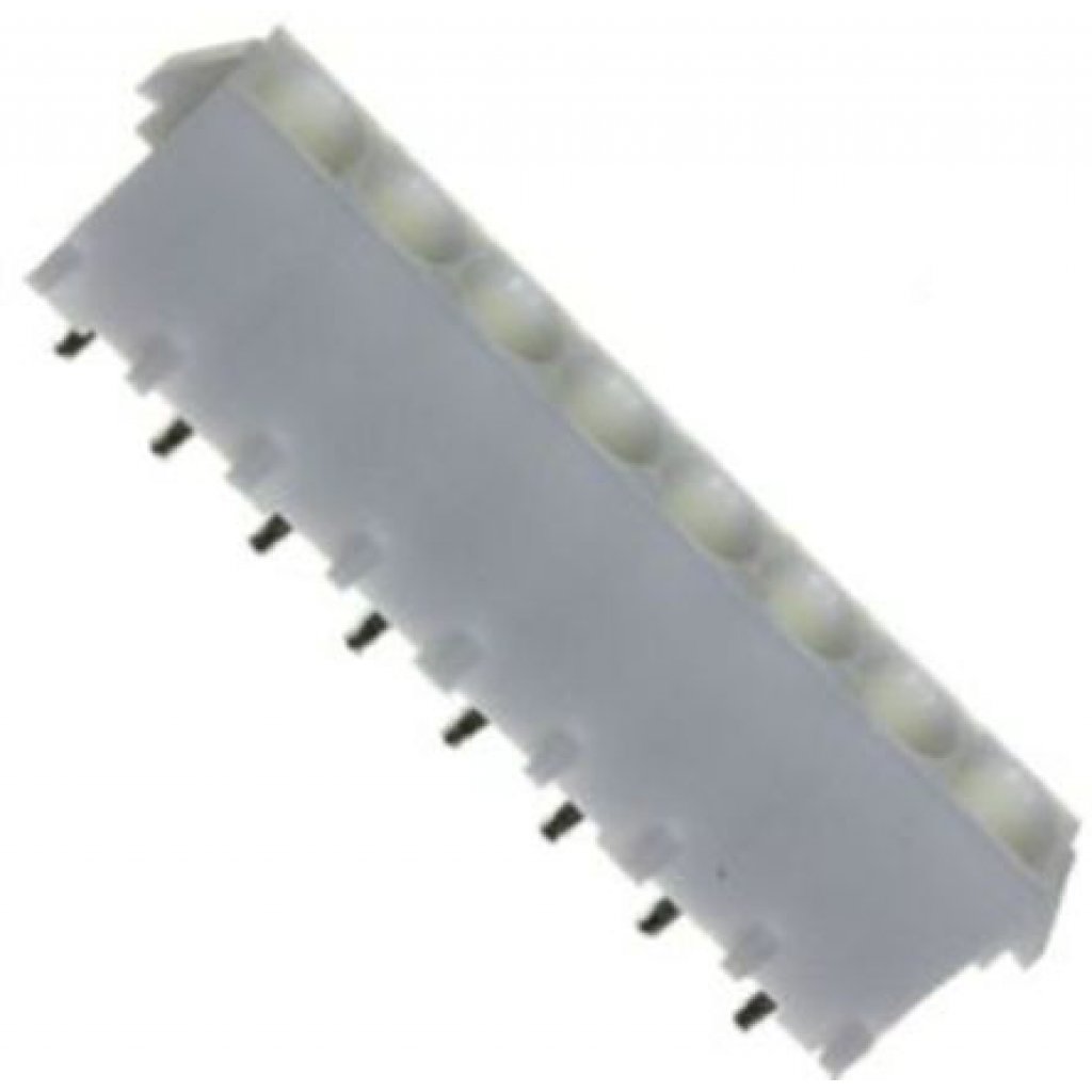 641828-1 - Соединитель питания 8 контакт(-ов) 6.35мм луженый прямой монтаж в отверстие 8 терминала(-ов) 1 порт(-ов) пакет