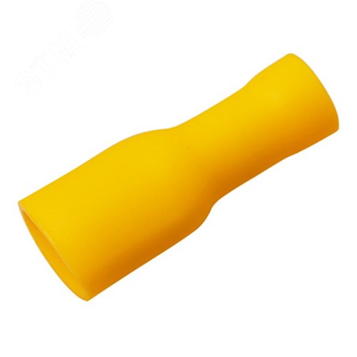 Клемма плоская полностью изолированная РППи-м 6.0-(6.3)/РпИмп 5,5-6-0,5 гнездо 6.6 мм 4-6 мм2 08-0651