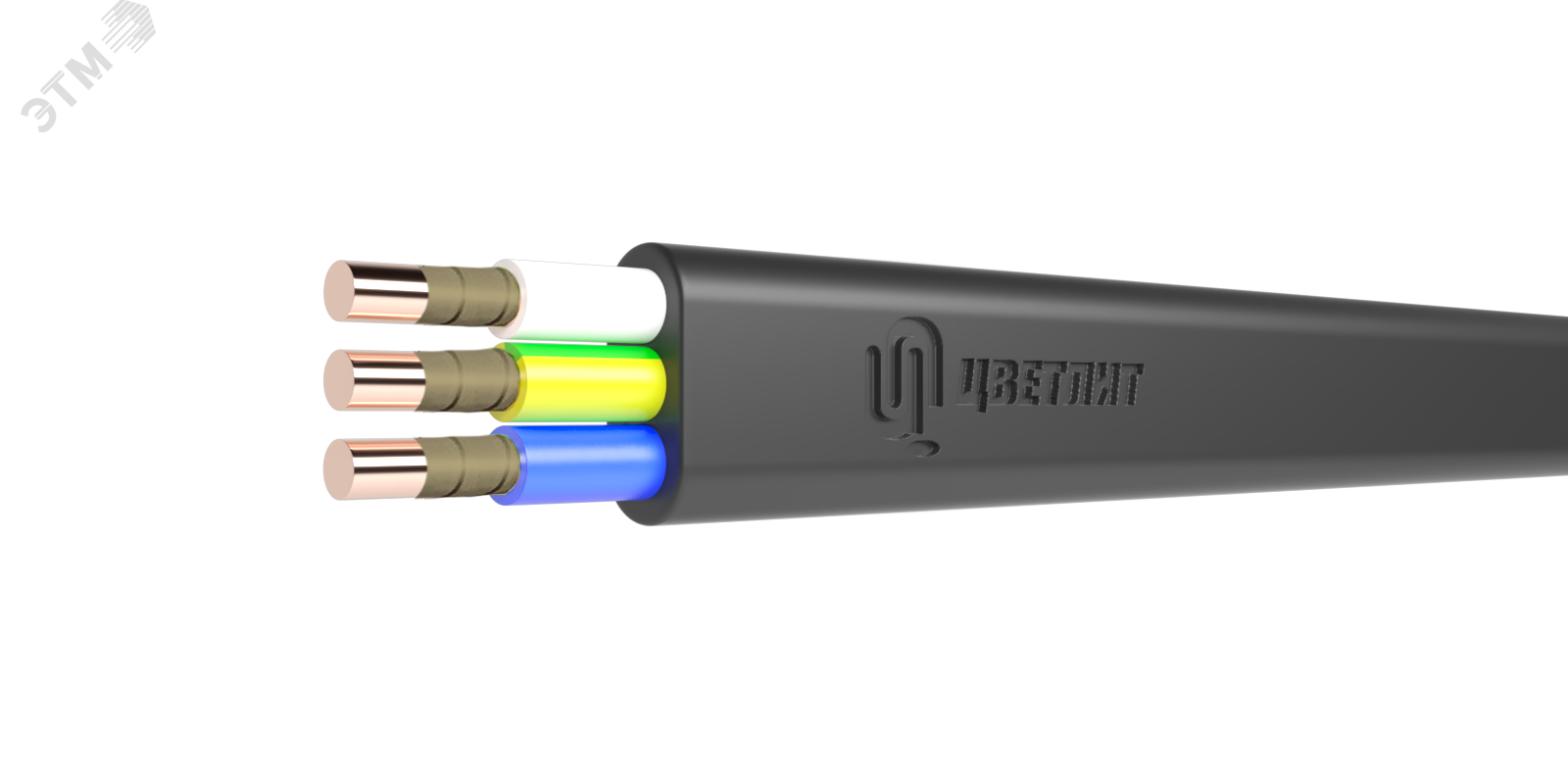 Кабель ППГ-Пнг(А)-FRHF 3х2.5 ОК (N PE) 0.66кВ (м) 00-00140366