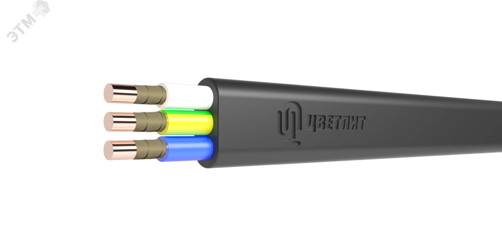 Кабель ППГ-Пнг(А)-FRHF 3х2.5 ОК (N PE) 0.66кВ (м) 00-00140366