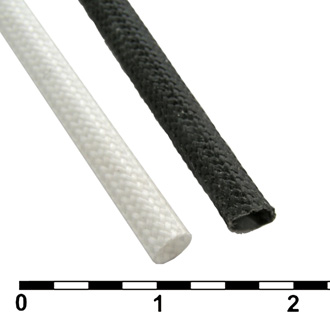 ТКСП Ф2.5 WHITE 1200V - Силиконовая трубка ТКСП диаметр 2.5 белая 1200V, армированная