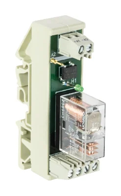 Реле WRS-REL-1W-250V16 - Интерфейсный релейный модуль, 1 переключающий контакт, материал контакта: AgCdO, рабочее напряжение: 24 V AC/DC, номинальное напряжение переключения: 250 V AC/DC, коммутируемый ток: 16 A, с винтовой фиксацией провода, серия flare