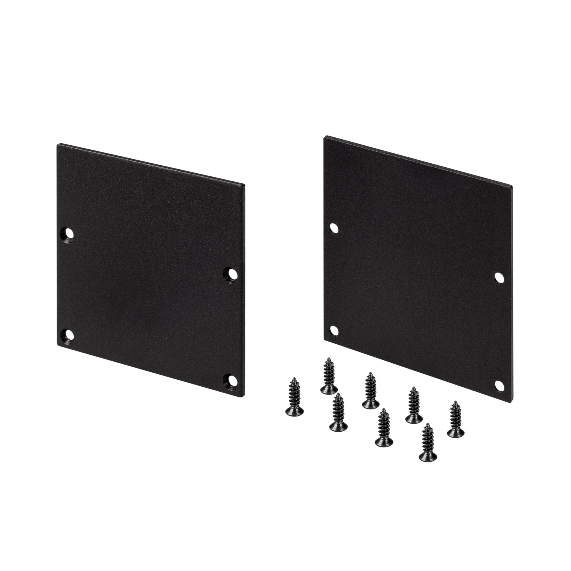 Заглушка SL-LINE-5050-LW BLACK глухая 038714 - Пара заглушек для профиля SL-LINE-5050-LW. Материал - алюминий. Цвет - черный. В комплекте 2 заглушки, 8 шурупов. Цена за 1 комплект.