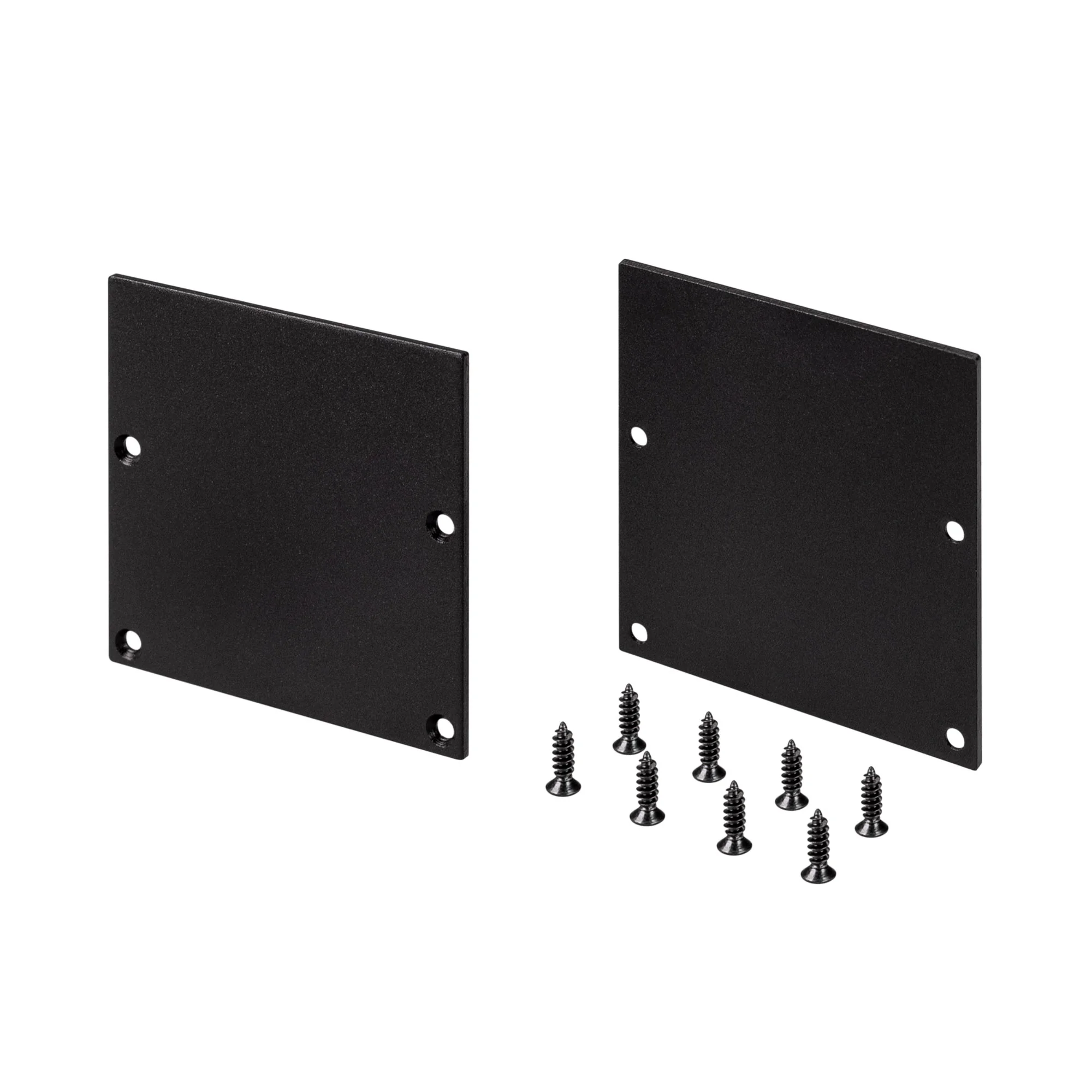 Заглушка SL-LINE-5050-LW BLACK глухая 038714 - Пара заглушек для профиля SL-LINE-5050-LW. Материал - алюминий. Цвет - черный. В комплекте 2 заглушки, 8 шурупов. Цена за 1 комплект.
