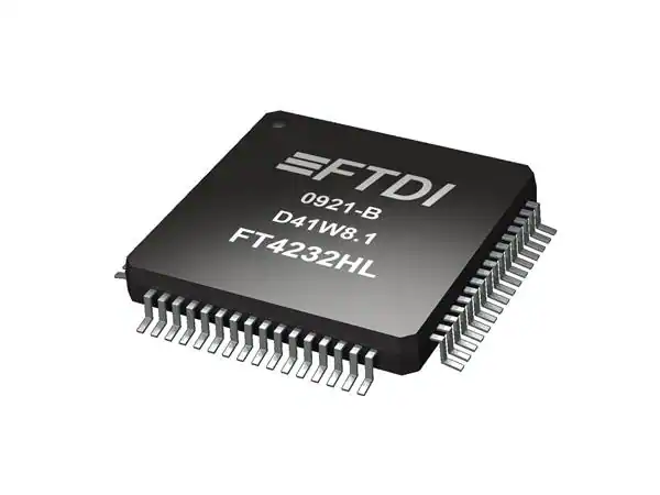 FT4232HL-TRAY - Интерфейс связи USB -- UART/SYNC счетверенный быстродействующий 64-LQFP