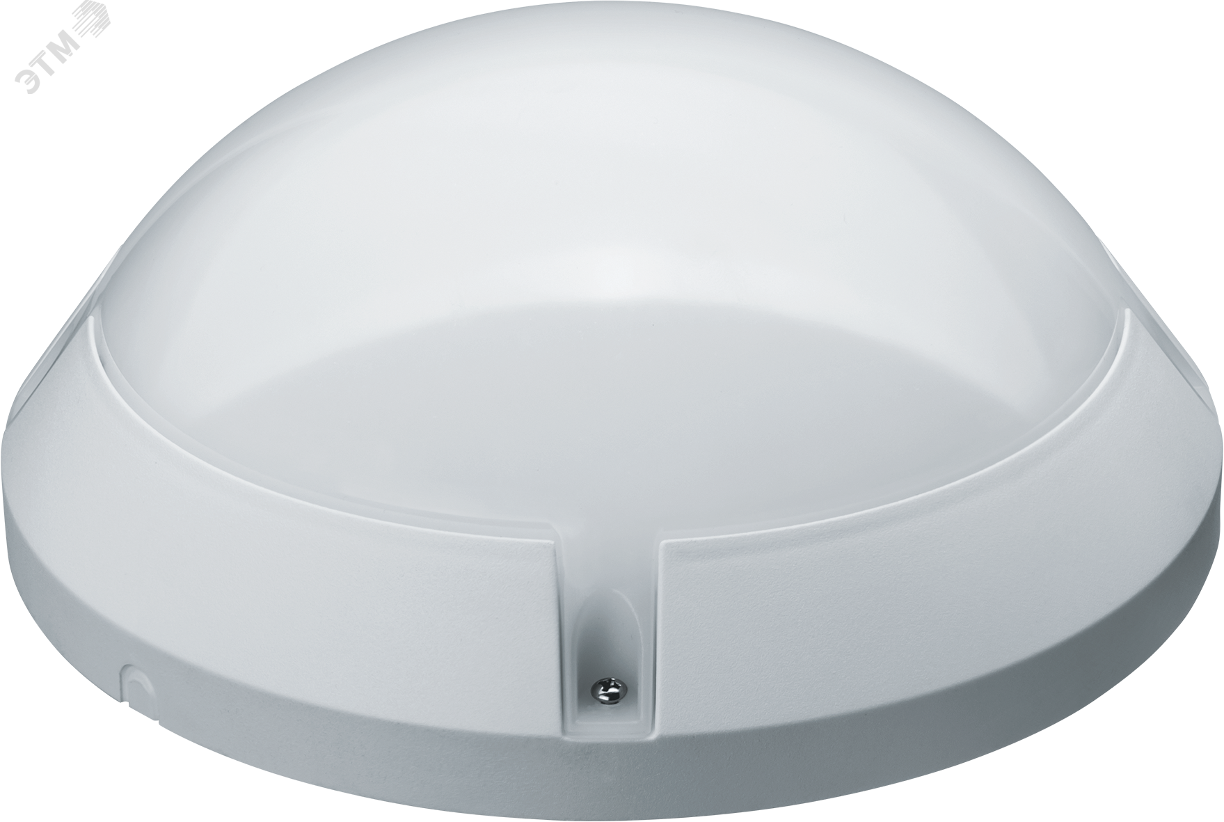 Светильник светодиодный ДБП-13w 4000K 1235Лм круглый пластиковый IP65 белый 19299