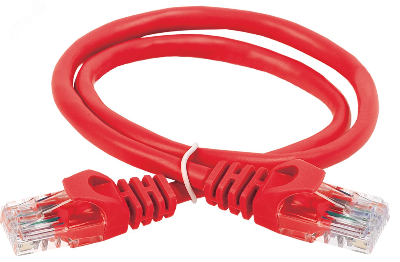 Патч-корд категории 5Е UTP LSZH 3м красный PC04-C5EUL-3M