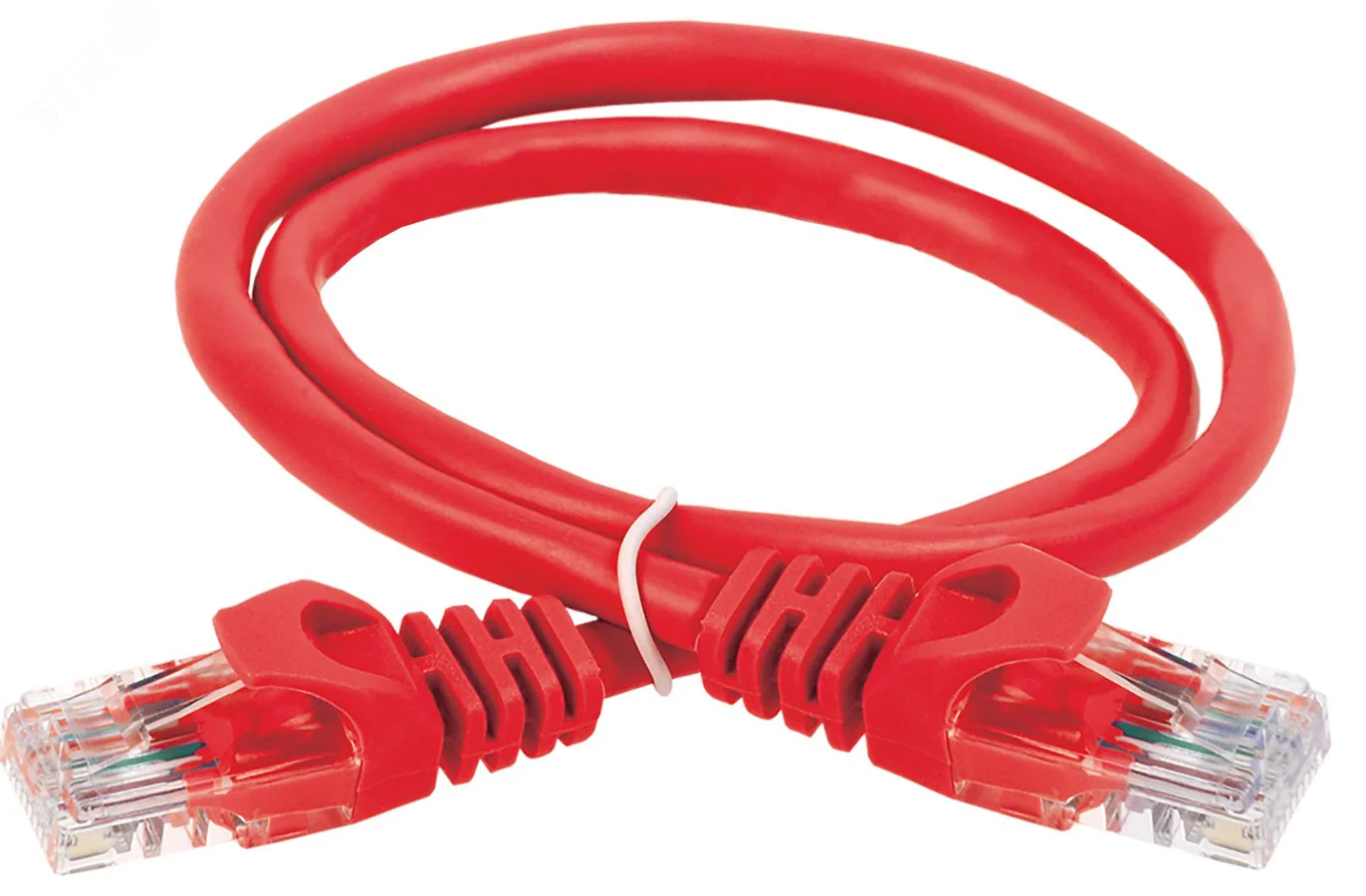 Патч-корд категории 5Е UTP LSZH 3м красный PC04-C5EUL-3M