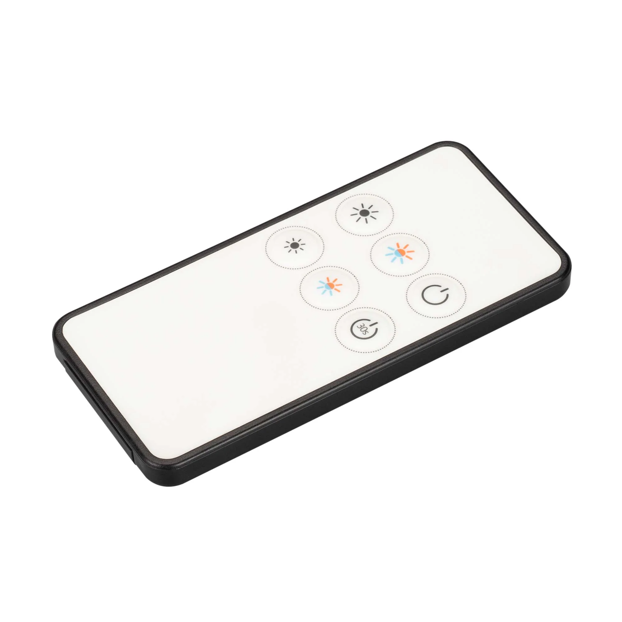 Пульт SMART-R42-MIX (1 зона, 2.4G) 031596 - Кнопочный радиопульт 2.4 ГГц белого цвета для управления мультибелыми (MIX) источниками света. 1 зона управления. Питание 3VDC (CR2032). Габариты 100x47x8 мм. Изготовлен из пластика с покрытием, защищающим от за