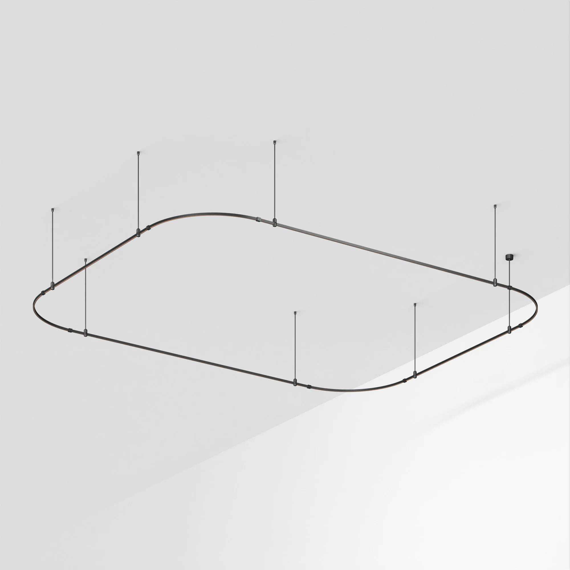 Трек ART-APRIORI-RECTANGLE-SOFT-ROD-800-4500x3500 (BK) (Arlight, IP20 Металл, 3 года) 048542