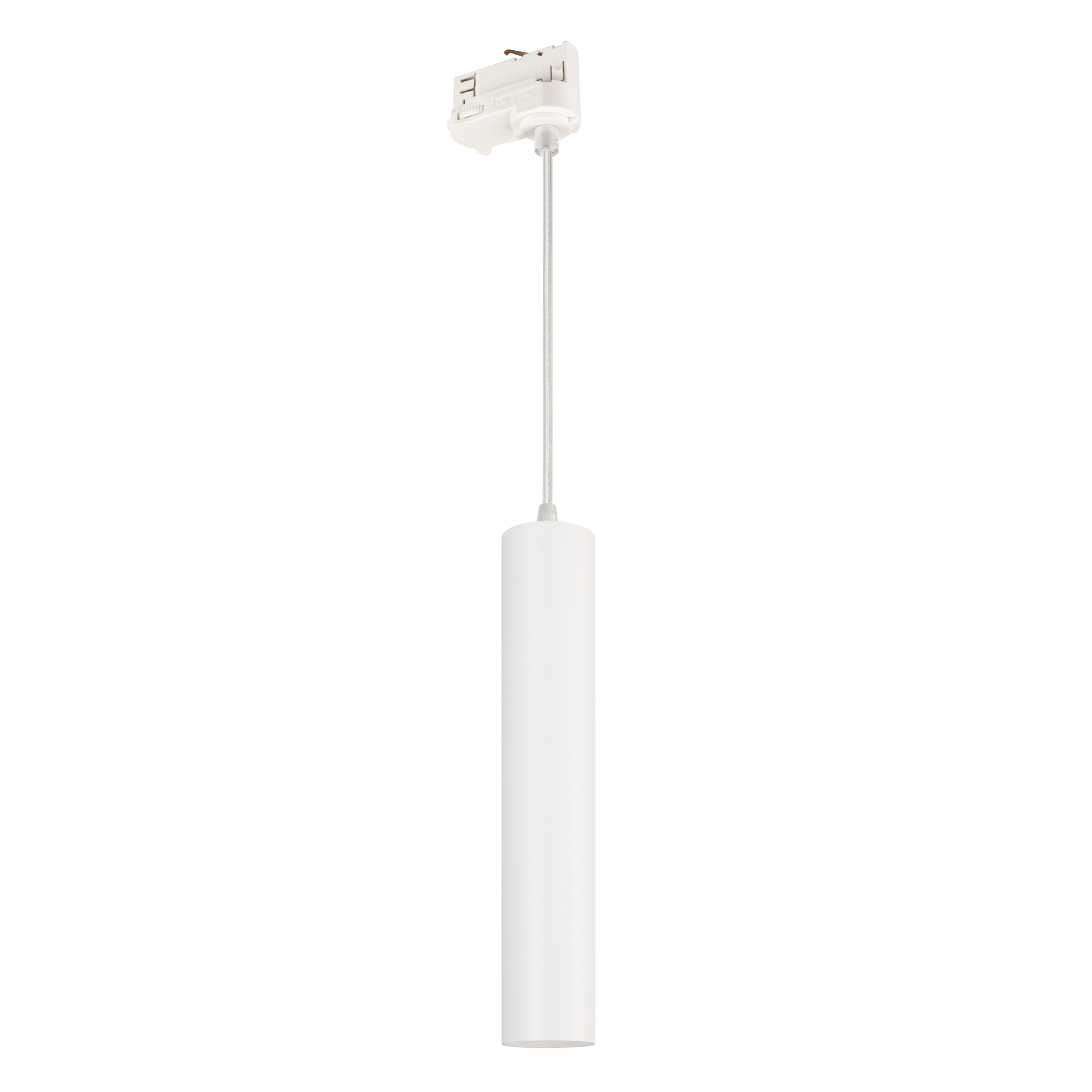 Светильник LGD-PIPE-TRACK-HANG-4TR-R50-9W Warm3000 (WH, 40 deg, 230V) 037425 - Светильник подвесной для треков/шин 4 провода. Мощность 9 Вт, св. поток 825 лм, 93 лм/Вт, теплый 3000 K, CRI>90, угол 40°, напряжение питания 230 В. Белый корпус из алюминия, м