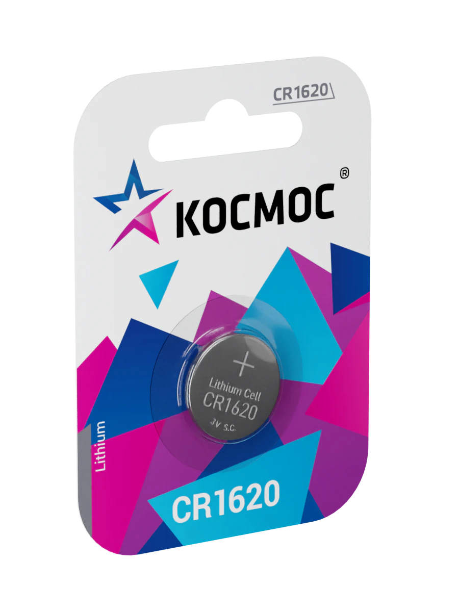 Батарейка  CR1620 3V Lithium 1BL