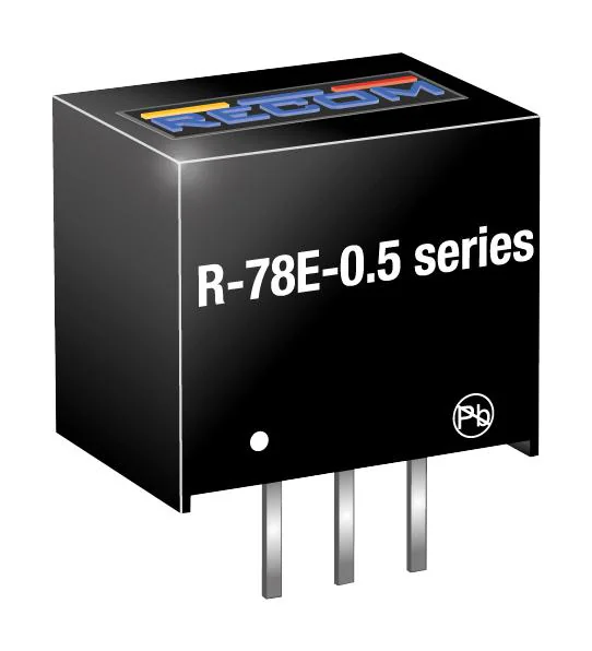 R-78E9.0-0.5 - Преобразователь DC/DC на печатную плату 1-канальный 9В 0.5A 3-Pin SIP модуль туба