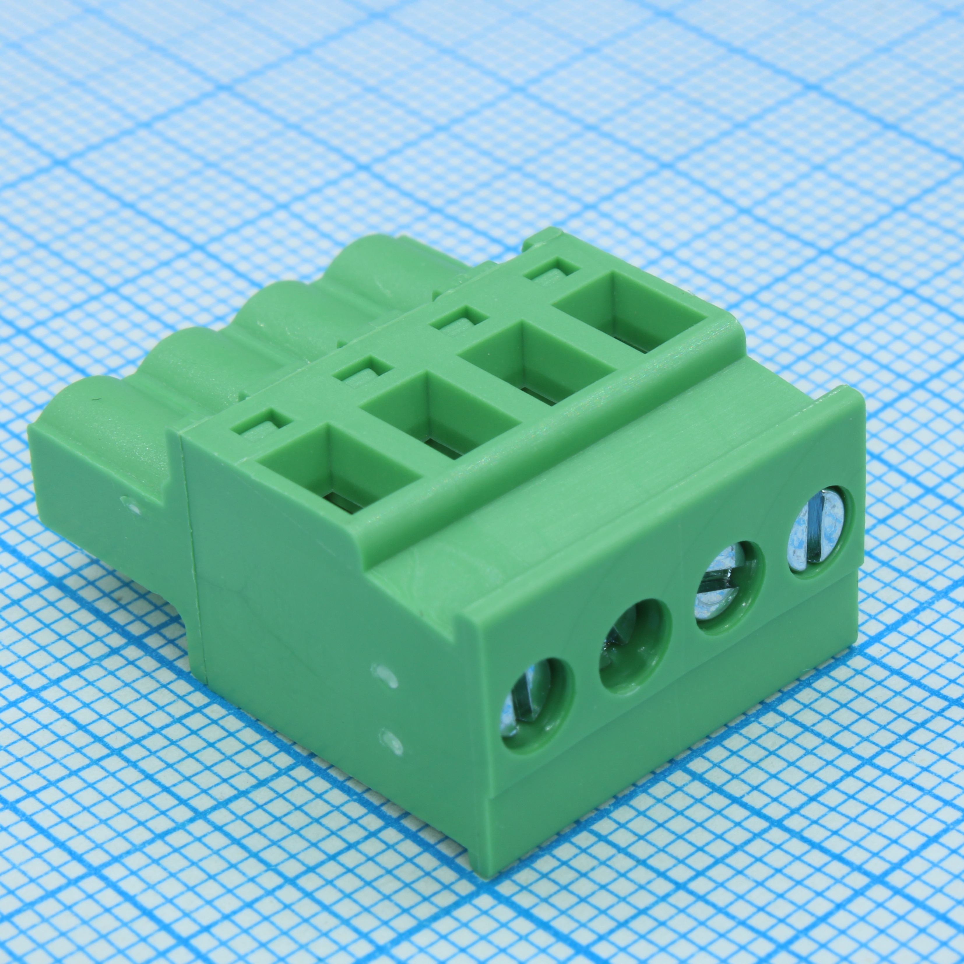 2EDGKB-5.0-04P-14-00A(H) - Разъемный клеммный блок, 4 контакта. Серия 2EDGKB-5.0