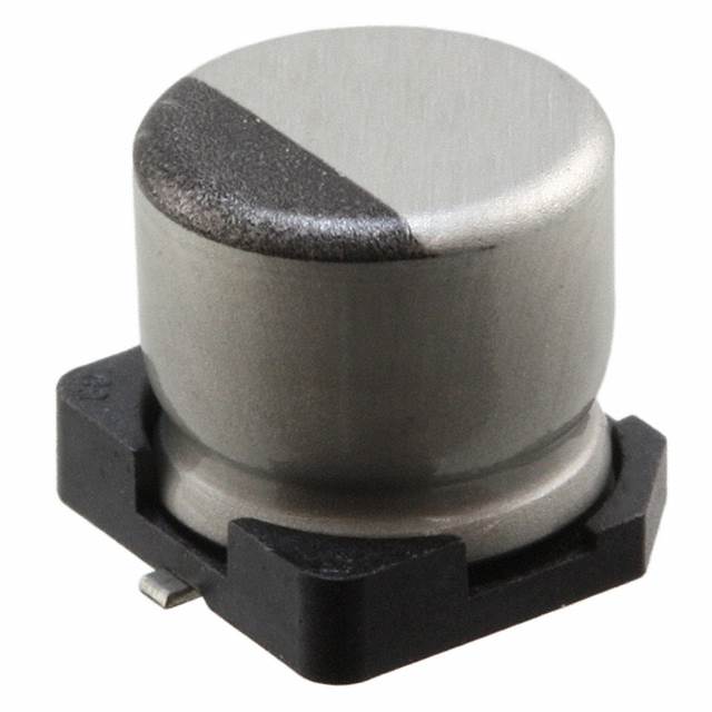 UUA1H100MCL1GS - Конденсатор алюминиевый электролитический 10мкФ 50В ±20% (6.3х5.8мм) для поверхностного монтажа 32мА 3000час 105°С автомобильного применения лента на катушке