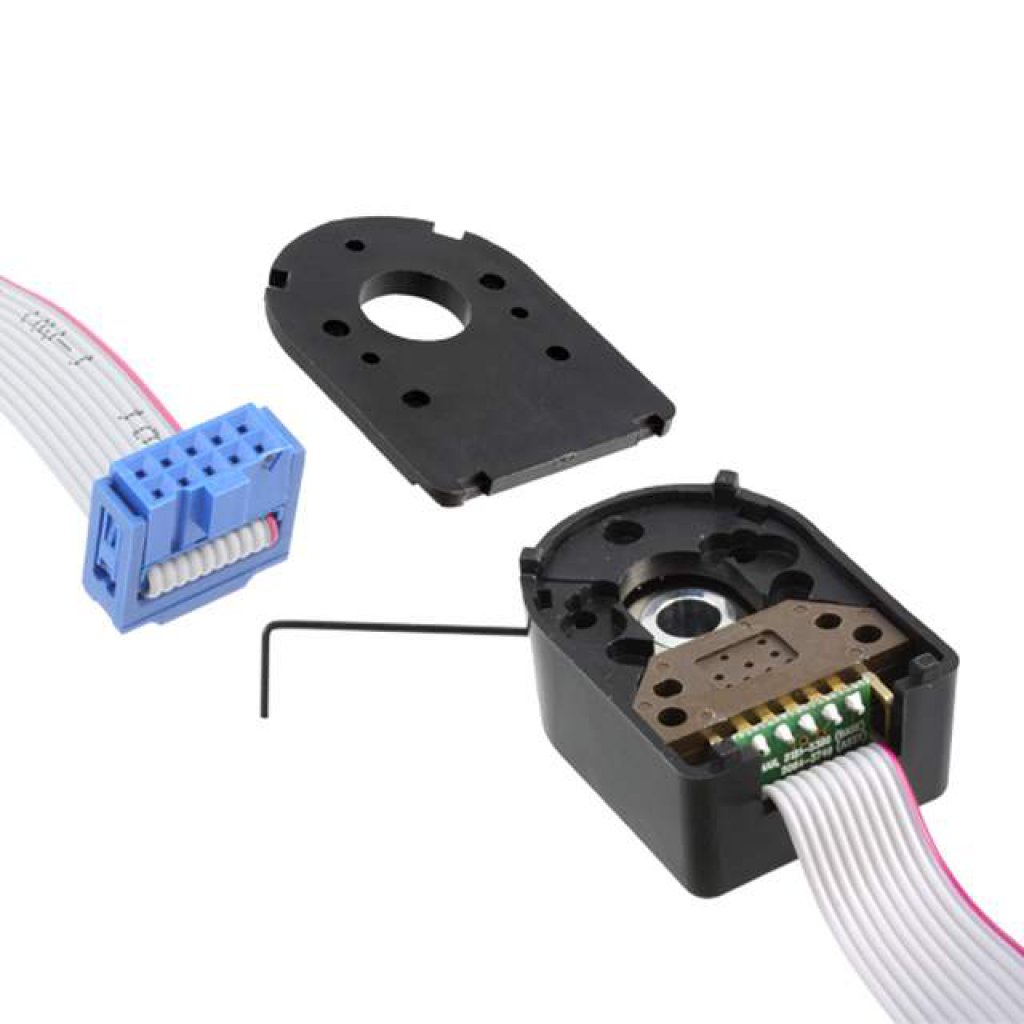 HEDL-5540#A12 - Энкодер (датчик угла поворота)  механический  500поз. 3-х канальный