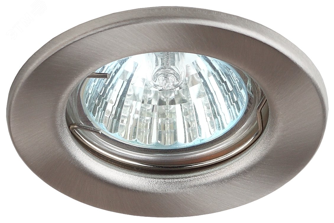 Светильник точечный ST1 SN 50Вт MR16 12В штампован. сатин никель C0043800