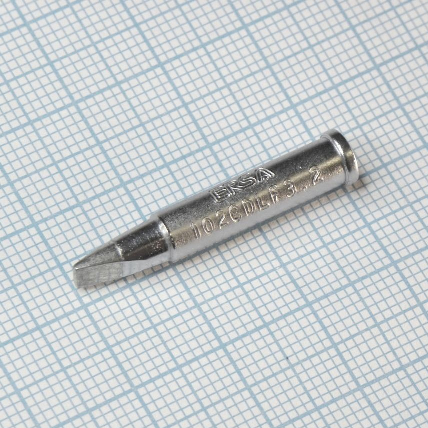 0102CDLF32 - Жало паяльное для паяльников ERSA I-Tool, I-Tool Nano, I-Tool Pico, клин 3,2 мм