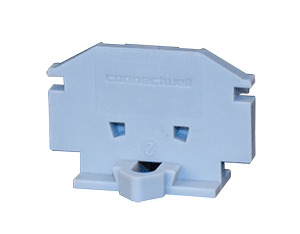 EPCM2.5S - Крышка боковая, для клемм CM2.5S/S2, цвет: серый