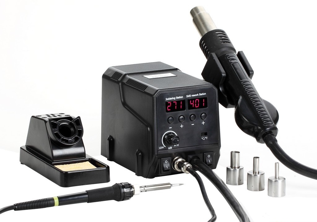 ZD-8922 - Термовоздушная паяльная станция 2 в 1