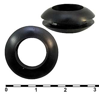 Втулки 10Х16Х12Х7.5Х2 - Втулка проходная 10х16х12х7.5х2, резина EPDM