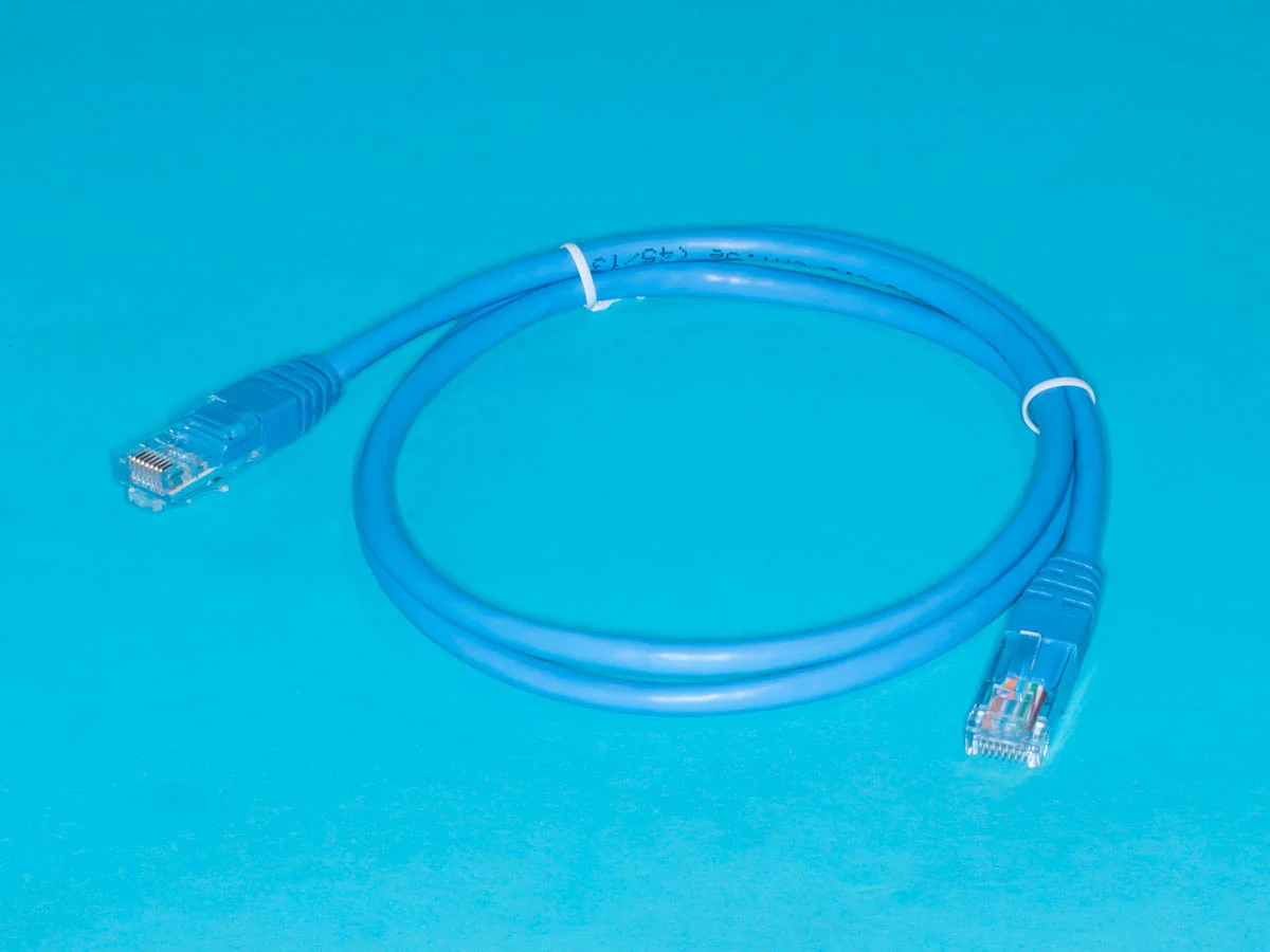 SC03-8P8C1-B - Патч-корд кат.5е, 1м, синий