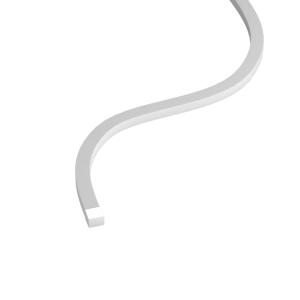 LED лента "ВАРТОН" NEON 9W/m 3000K IP65 (упаковка 5м), горизонт. гибка 8,5*10 мм угол 110 гр VLS-65-090-0005-85-SB-30