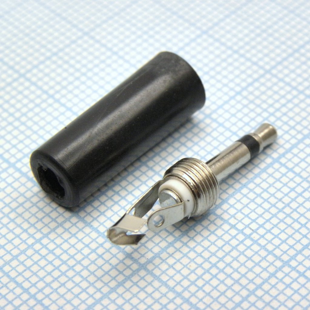 TS 2.5 (micro jack) 2001 - Моно аудио штекер 2.5 мм