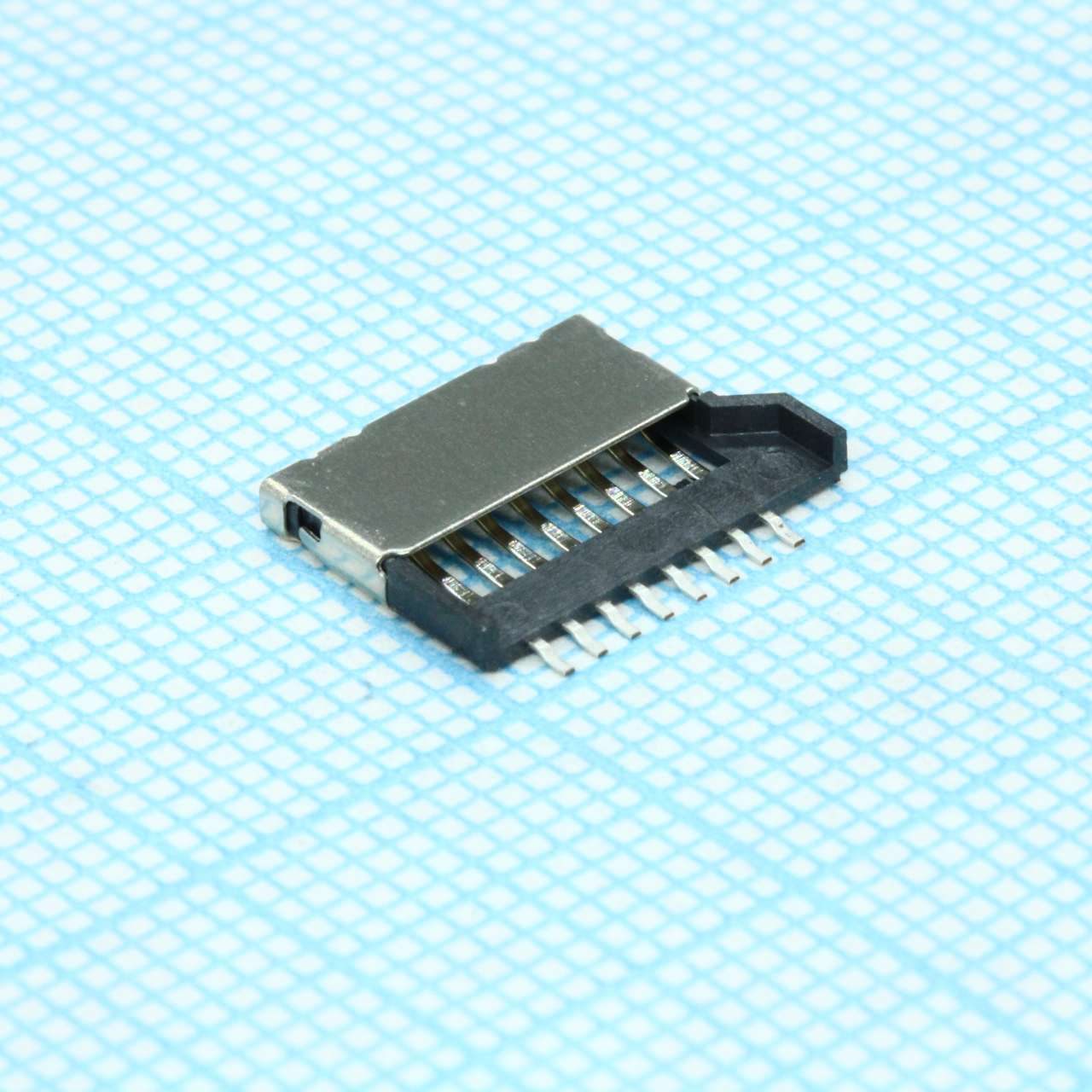 112K-TAA0-RA1 - MicroSD сокет вставной низкий профиль