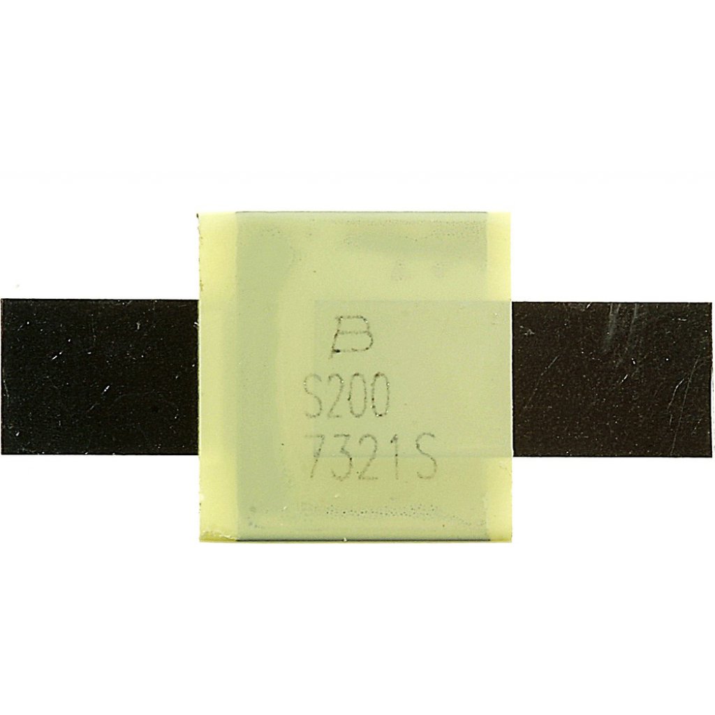 MF-S200 - Самовосстанавливающийся предохранитель PTC 2A(hold) 4.4A(trip) 30V 100A 1.9W 4s 0.03Ohm SMD Solder Pad 8.2 X 11 X 1.1mm Bul