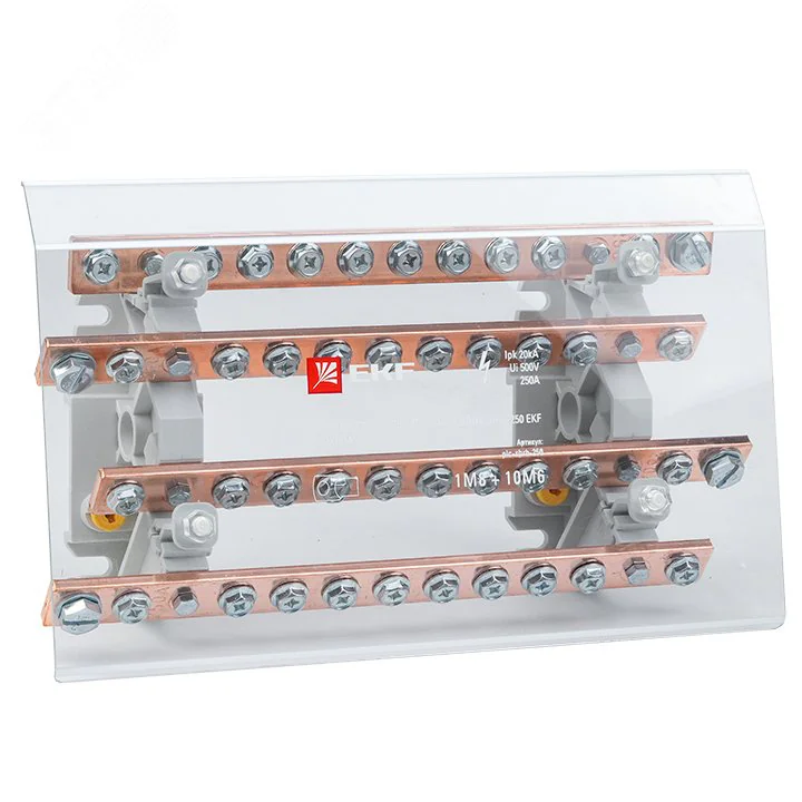 Блок распределительный шинный ШРБ-250 plc-shrb-250