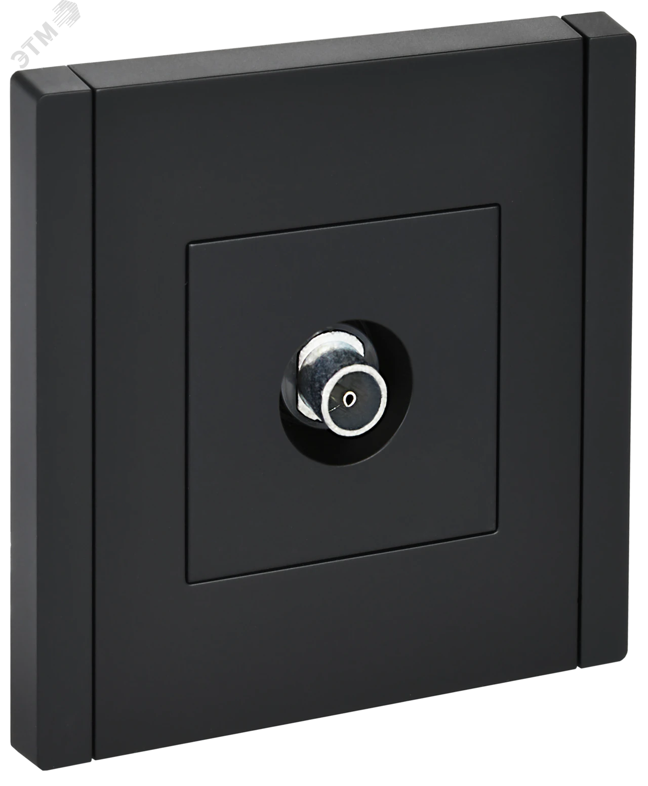 Розетка TV оконечная FORTE&PIANO FP128 черн. IEK FP-A10-O-K02