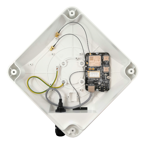 Комплект: Роутер NR-412, Переходники - пигтейлы UFL-F/SMA-F 30 см 2шт., Блок питания 24 В, 0.5 А - POE инжектор, Патч-корд 1 м, Крепление для антенны - Компактный 4G/3G/2G роутер с POE, количество SIM-карт: 2, количество LAN 1, интерфейсы Ethernet, напряж