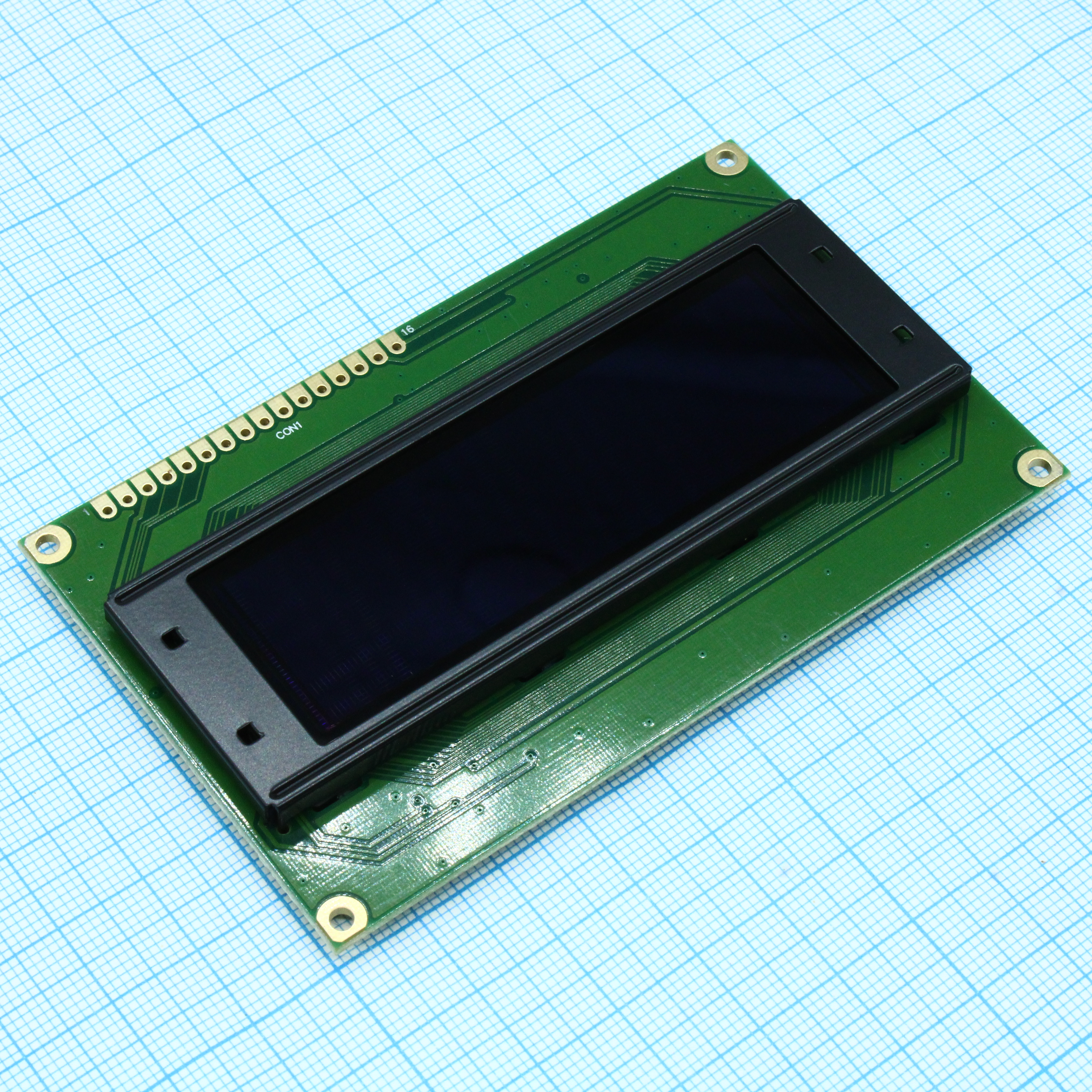 WEH002004ALPP5N00100 - OLED символьный 20х4 (2004A), желтый, 8-битный паралл. интерфейс 6800, VDD = 3.0 ... 5.3 В, -40...+80С